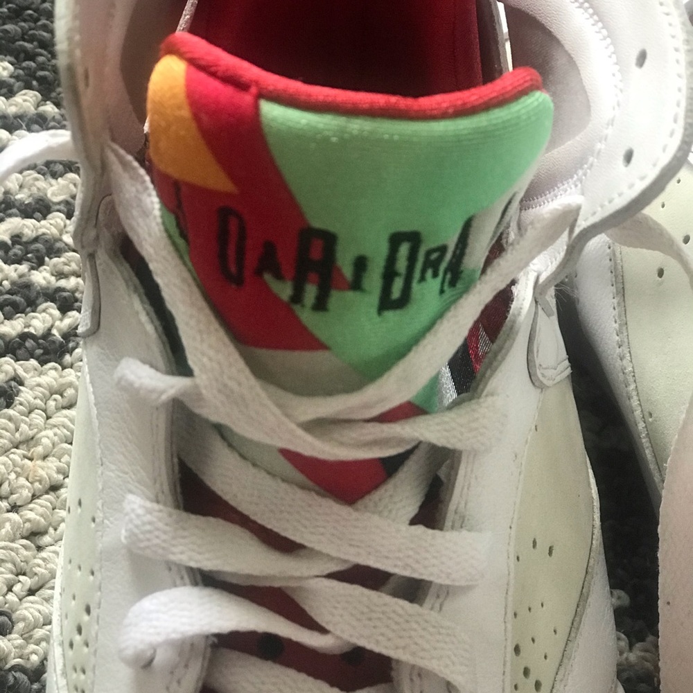 Air Jordan 7 Retro BG Hare Athletic Sneakers - Picture 7 of 7